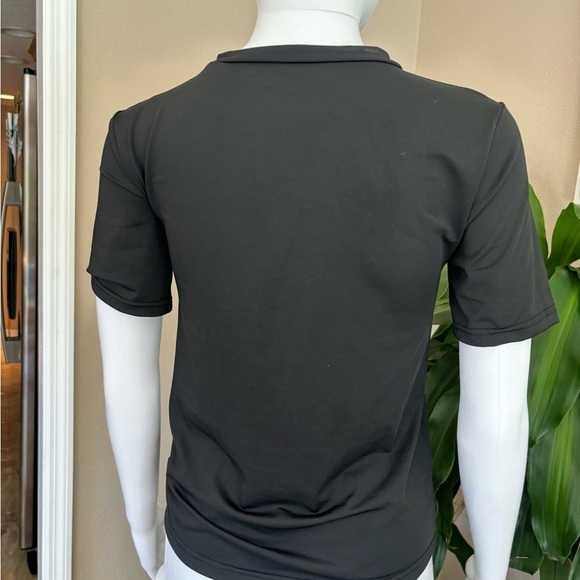 Black Heart Embellished Women's Top - Picture 5 of 7